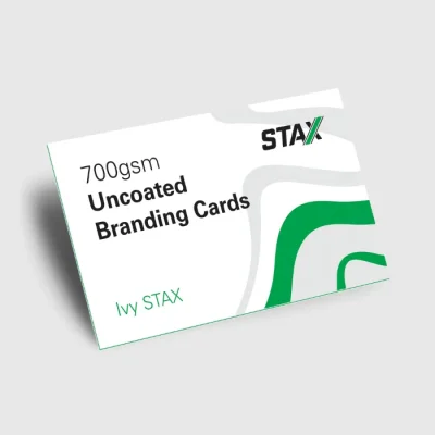 Stax Business Cards Green