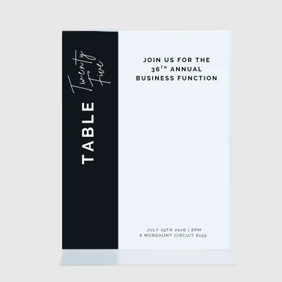 Custom Table Top Signs Custom Table Top Signs