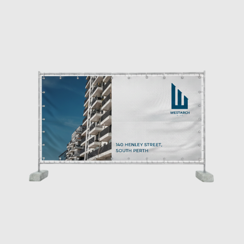 Temporary Fencing Banner Mesh