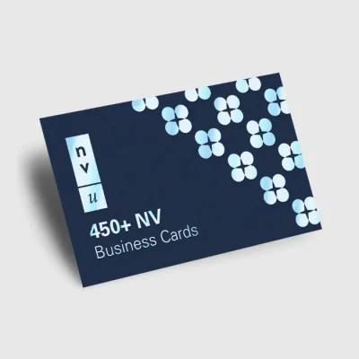 Velvet Laminate Business Card + Spot UV