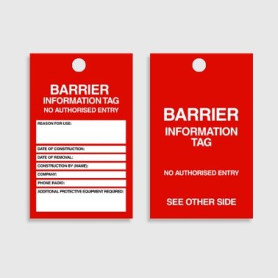 HDT 010 Barrier Information Tag
